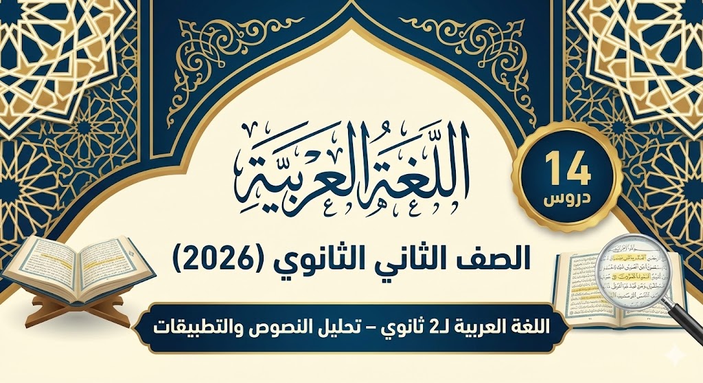 اللغة العربية لـ 2 ثانوي – تحليل النصوص والتطبيقات