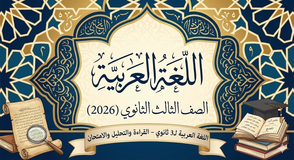 اللغة العربية لـ 3 ثانوي – التحليل والتدريب الامتحاني